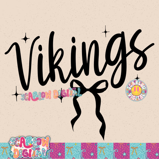 Vikings Bow PNG Digital Design