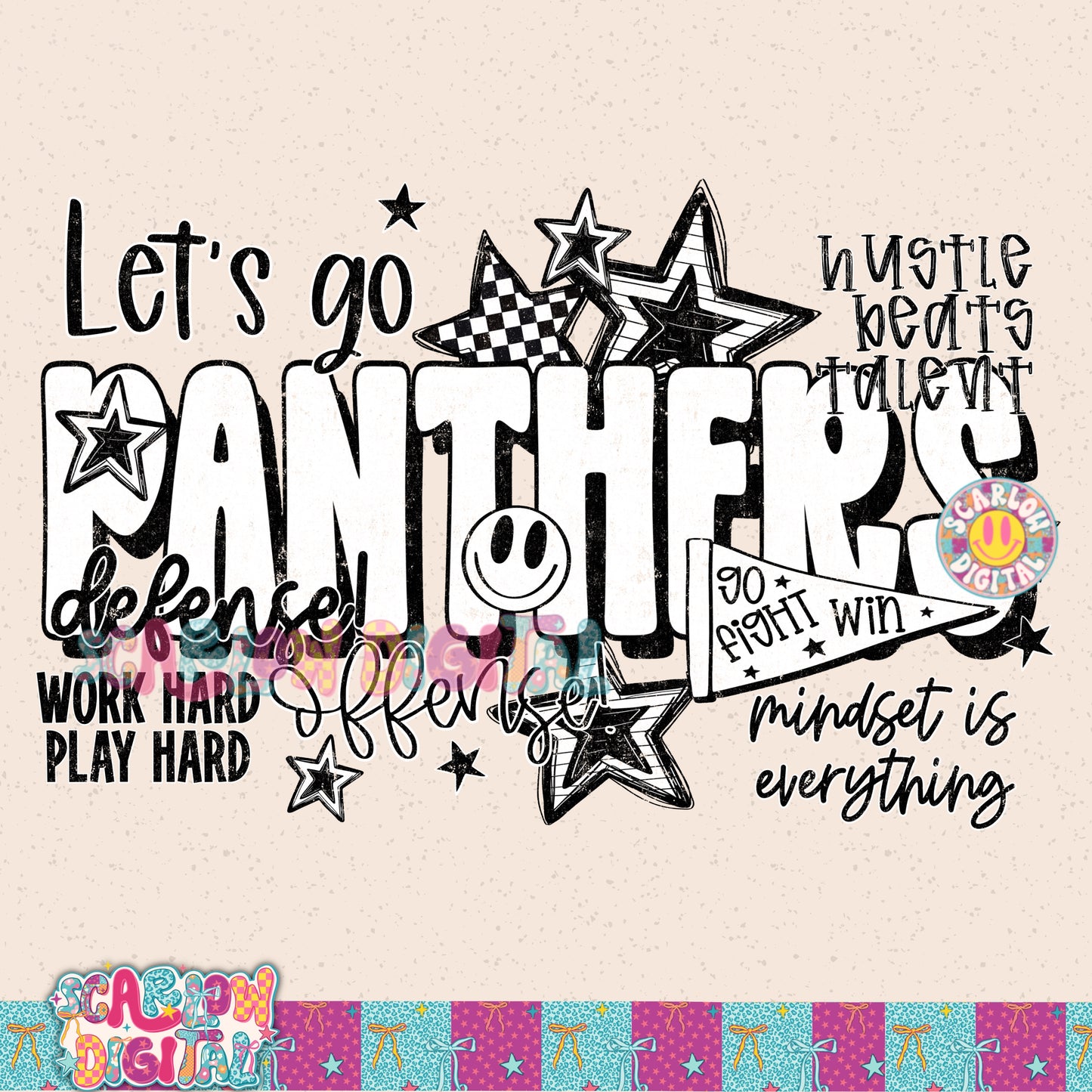 Panthers PNG Digital Design