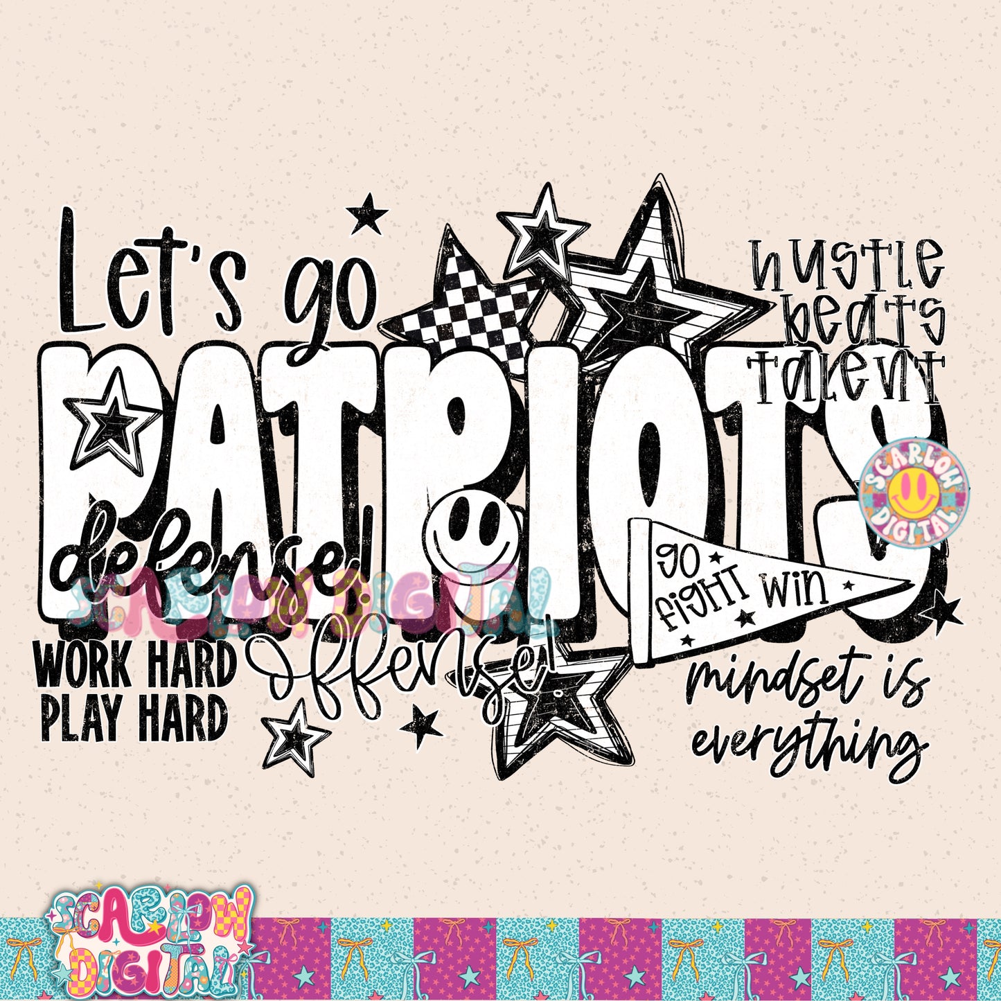 Patriots PNG Digital Design