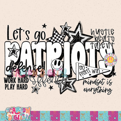 Patriots PNG Digital Design