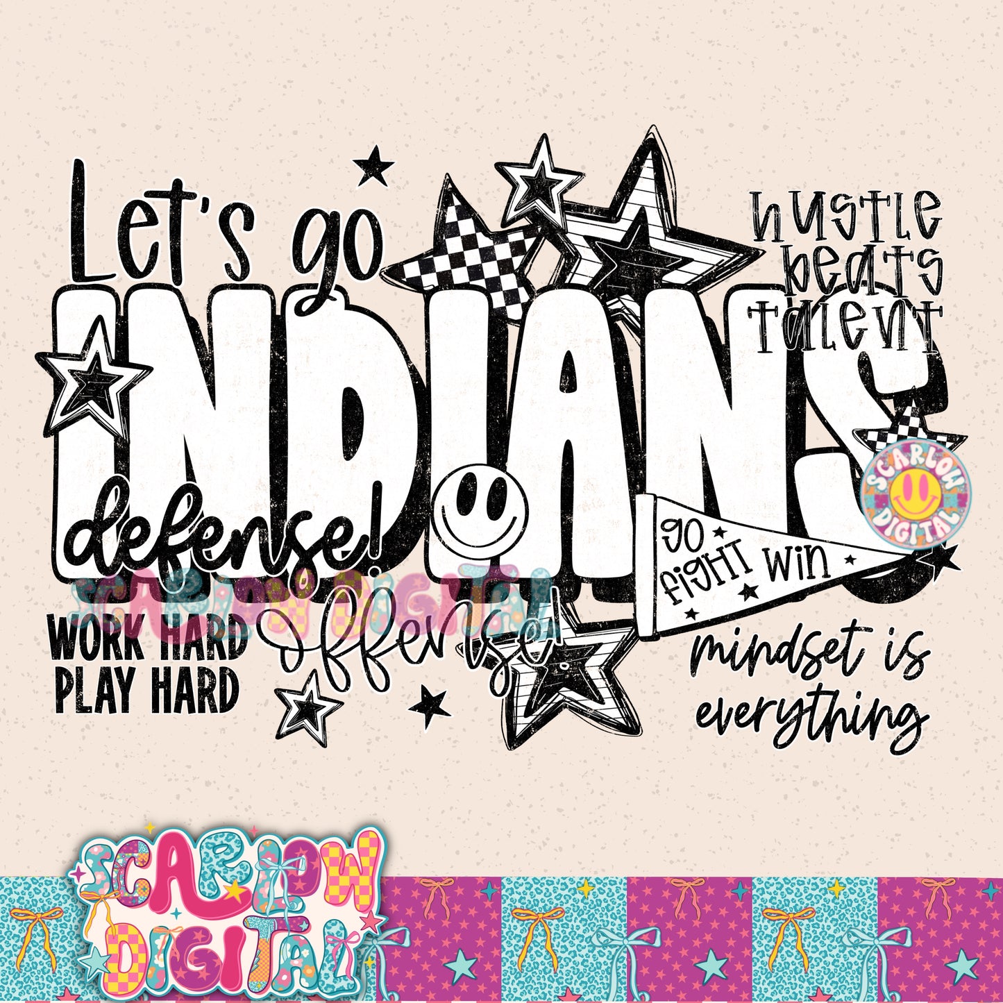 Indians PNG Digital Design