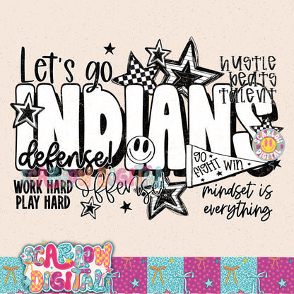Indians PNG Digital Design