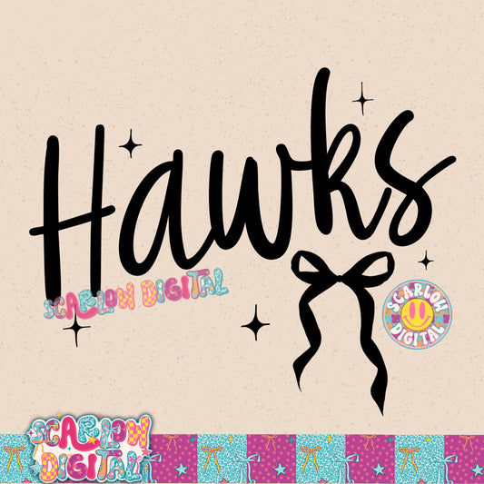 Hawks Bow PNG Digital Design