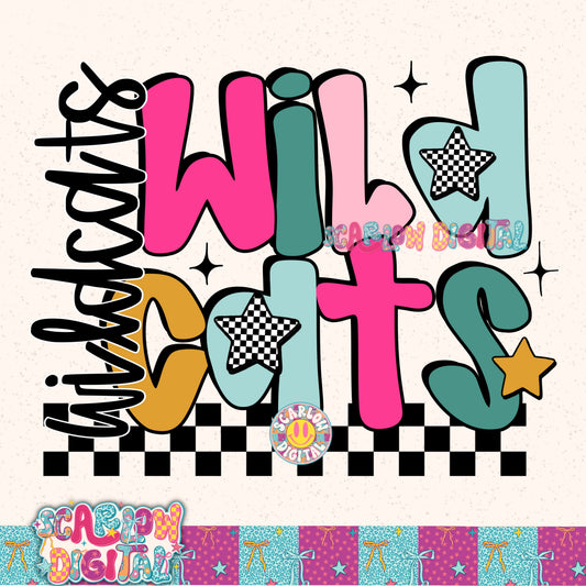 Wildcats PNG Digital Design