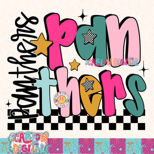Panthers PNG Digital Design