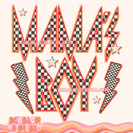 Mama's Boy PNG Digital Design
