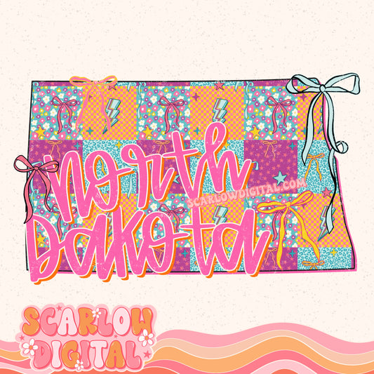 North Dakota PNG Digital Design