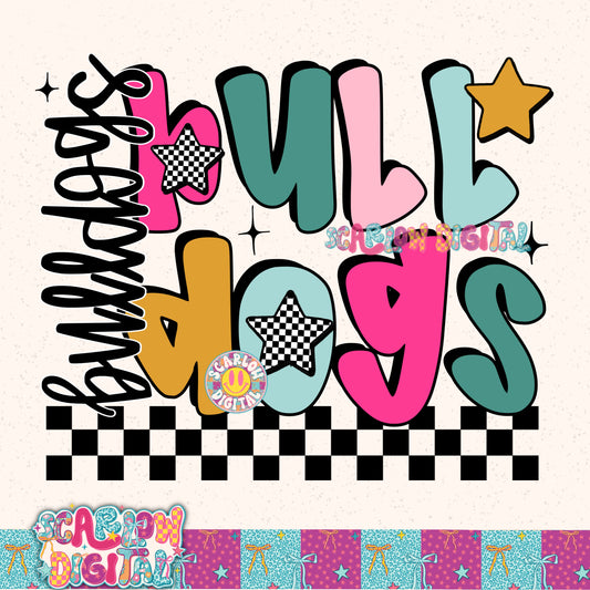 Bulldogs PNG Digital Design