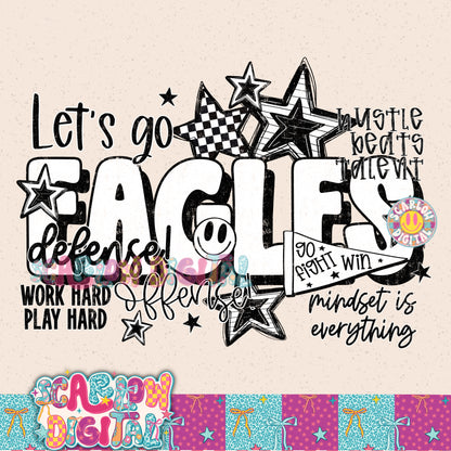 Eagles PNG Digital Design