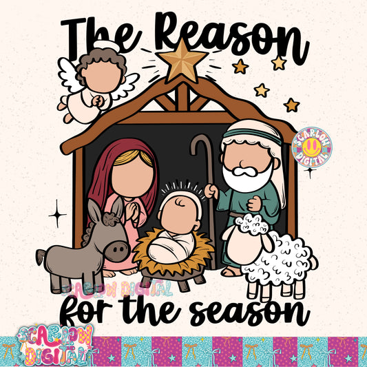 The Reason for the Season PNG Digital Design