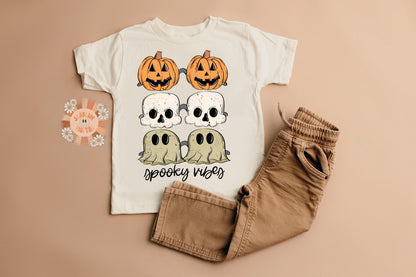 Spooky Vibes PNG-Halloween Sublimation Digital Design Download-halloween sunglasses png, sunnies png, pumpkin png, skull png, ghost png