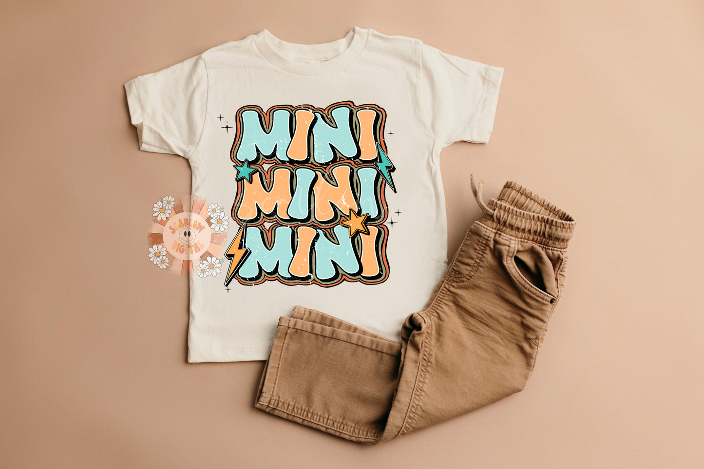 Mini PNG Sublimation Digital Design Download, retro mini png, preppy mini png, boho mini png, png for girls, mommy and me png, mama mini png