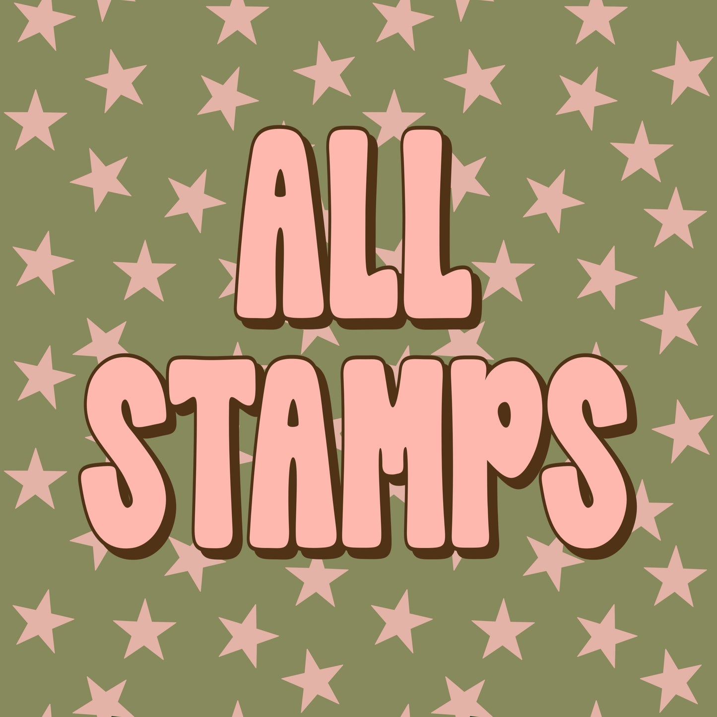 🤩 ✨ Buy Them All - Stamps ONLY ✨🤩
