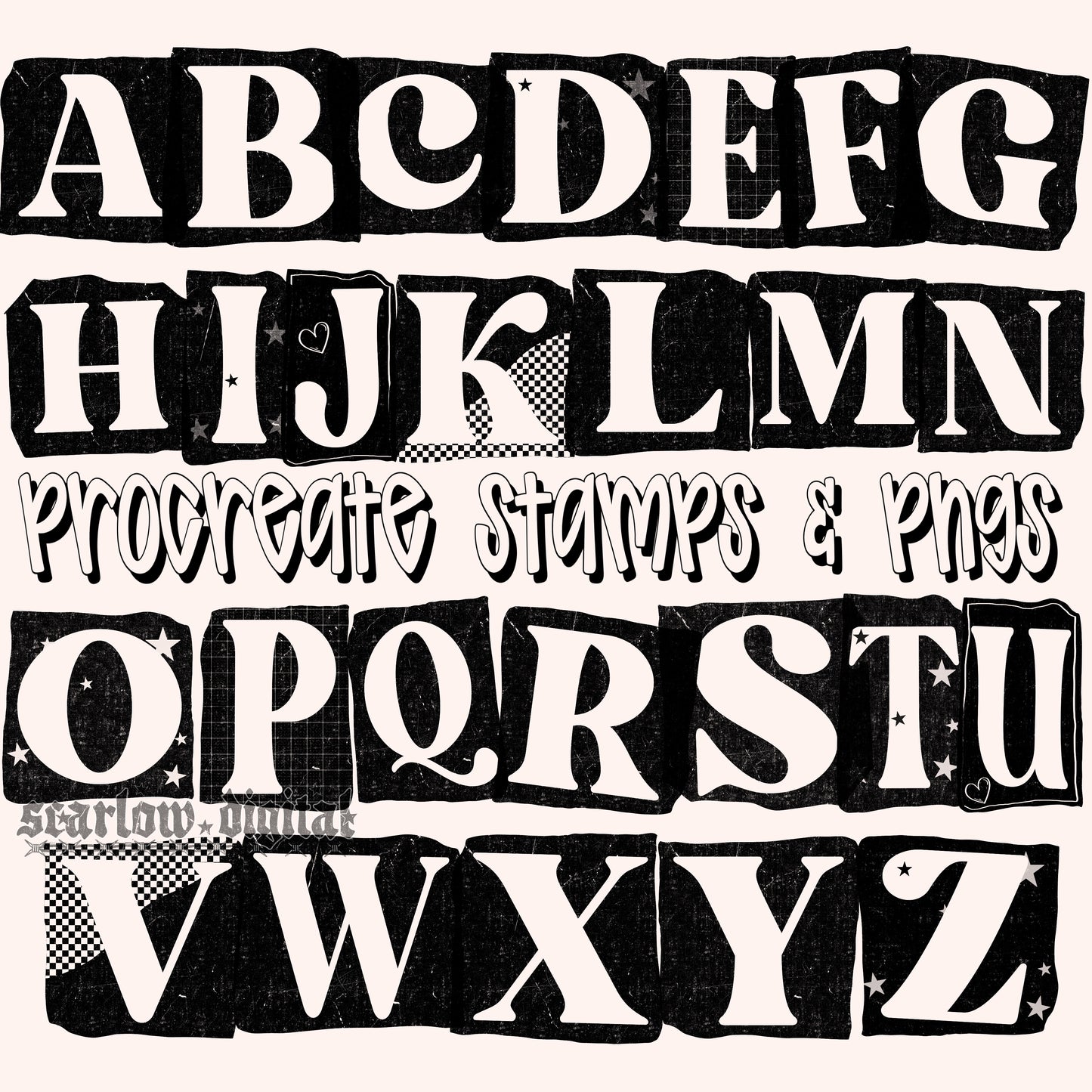 August Exclusive Drive: PROCREATE STAMPS ONLY