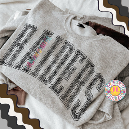 Vintage Raiders PNG Digital Design