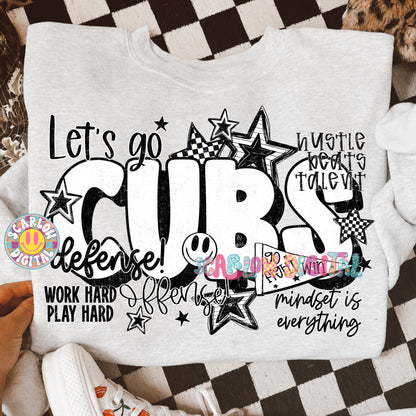 Cubs PNG Digital Design