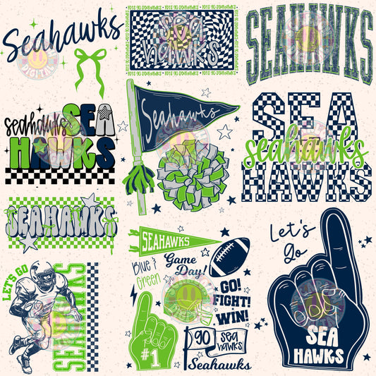 All Seahawks PNG Digital Designs - Only available today, 1/26