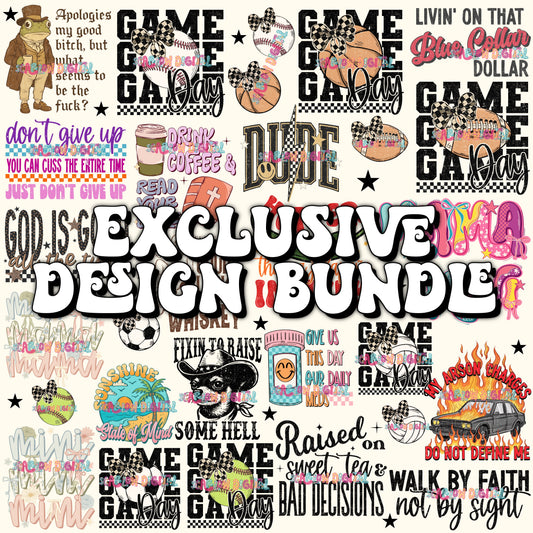 Exclusive Google Drive - Includes 30 PNG Designs!