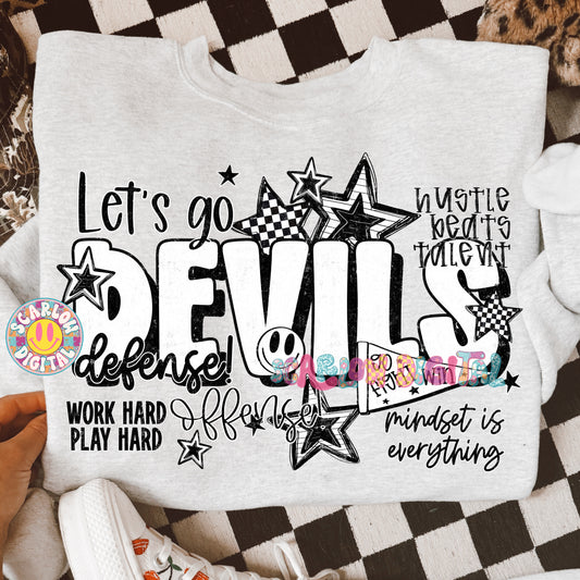 Devils PNG Digital Design