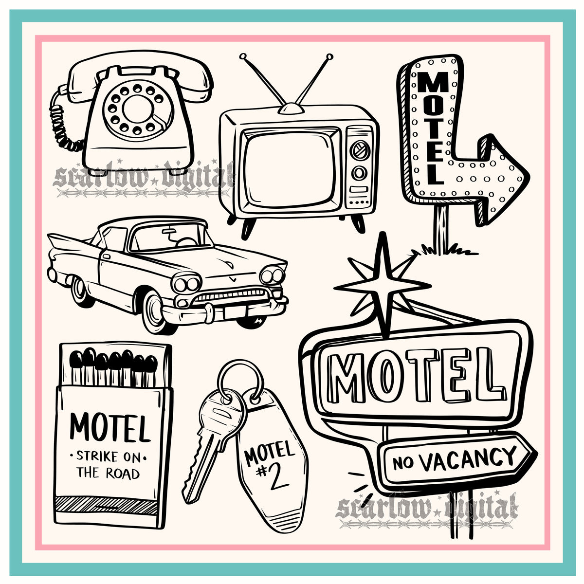 August Exclusive Drive: PROCREATE STAMPS ONLY