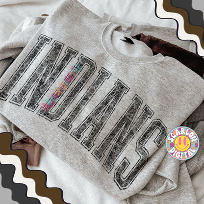 Vintage Indians PNG Digital Design