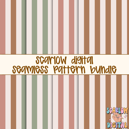 Stripes Seamless Pattern Bundle