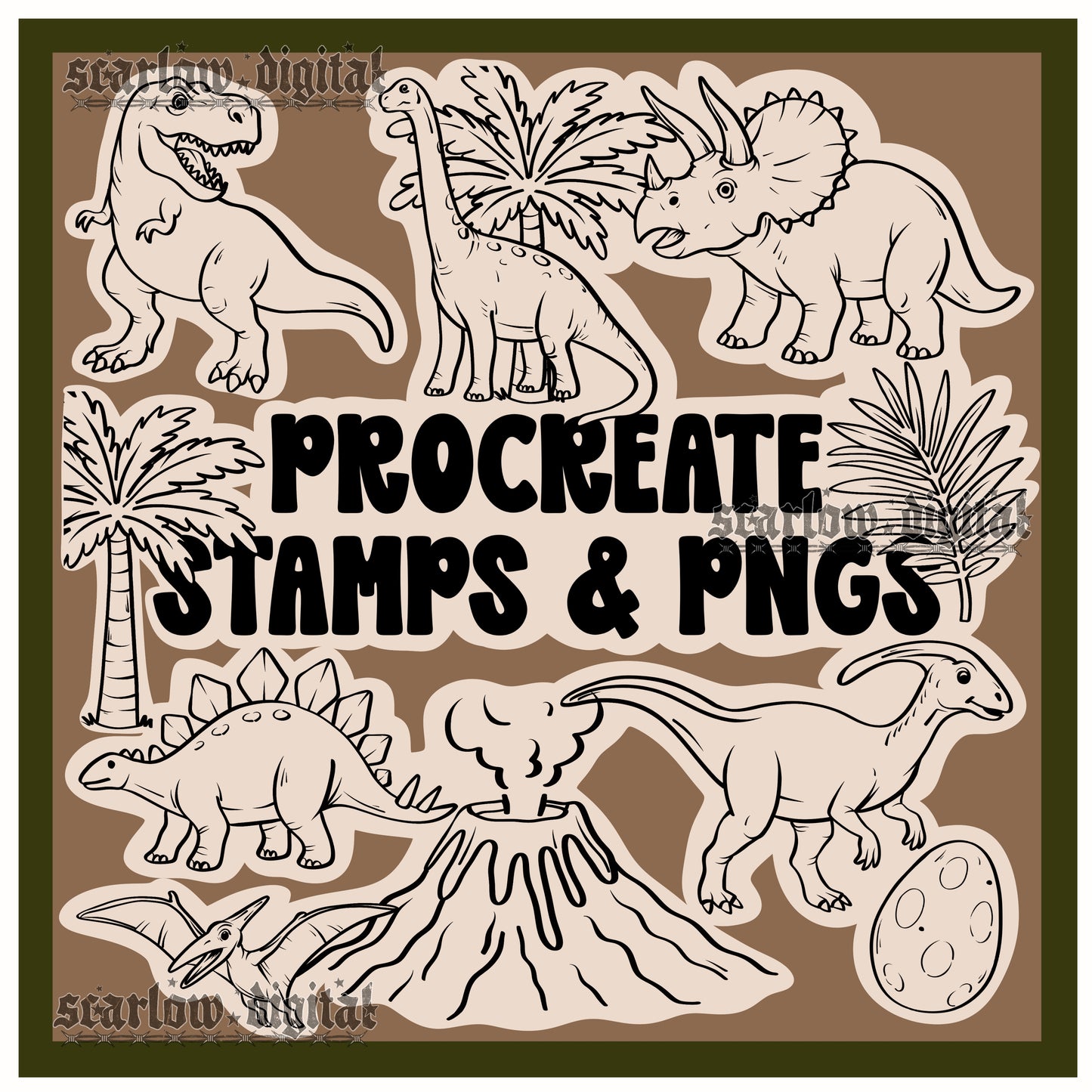 August Exclusive Drive: PROCREATE STAMPS ONLY