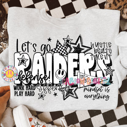 Raiders PNG Digital Design