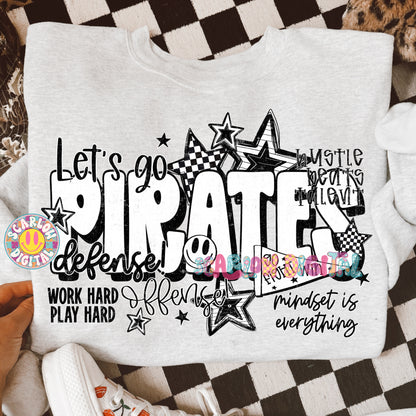 Pirates PNG Digital Design