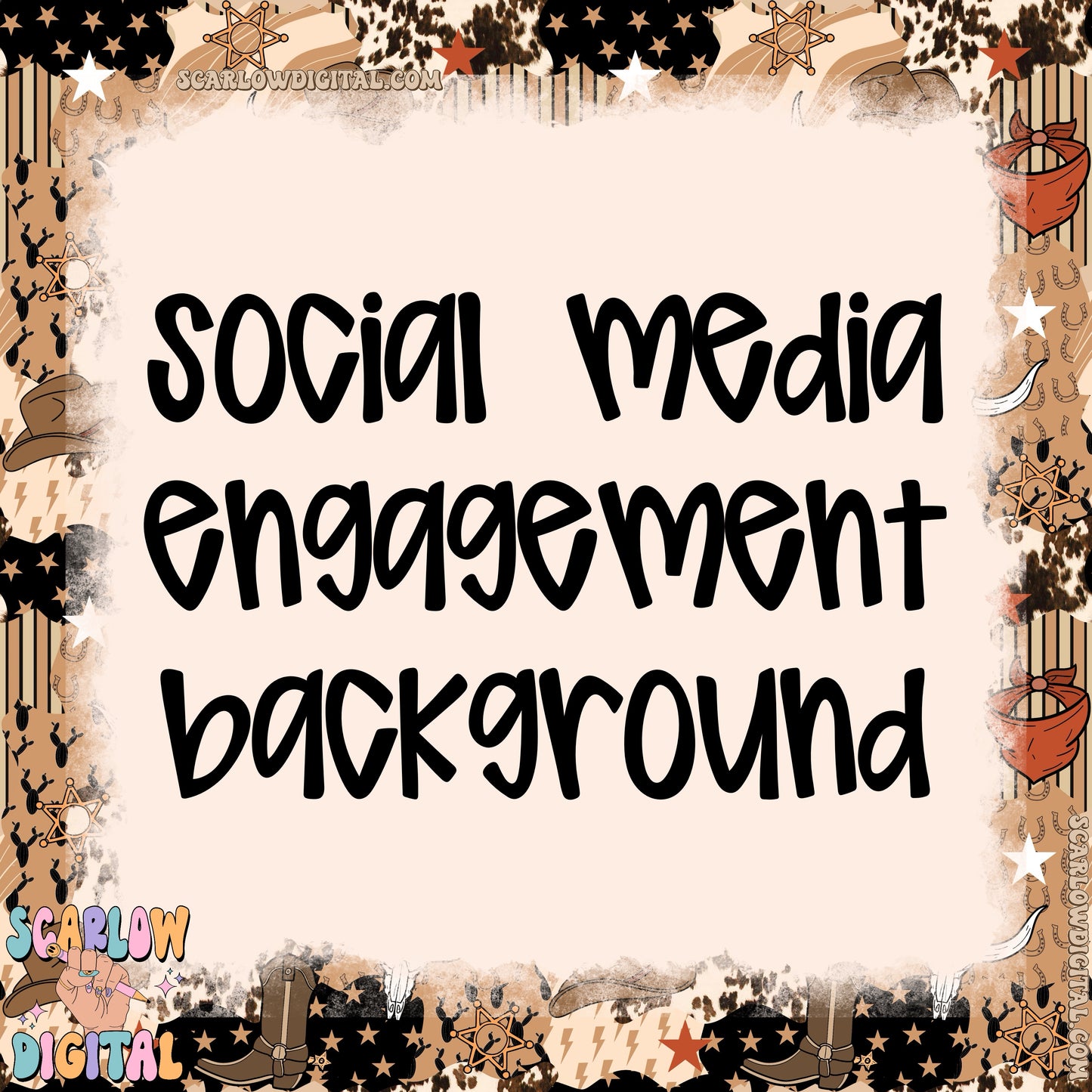 Social Media Engagement Background Post Digital Design Download