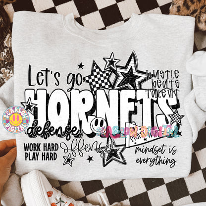 Hornets PNG Digital Design