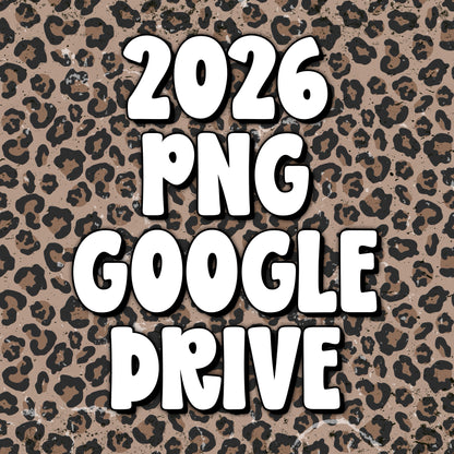 PRE-ORDER: 2026 PNG Google Drive