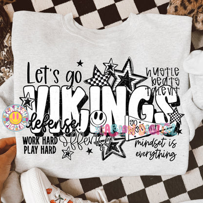 Vikings PNG Digital Design