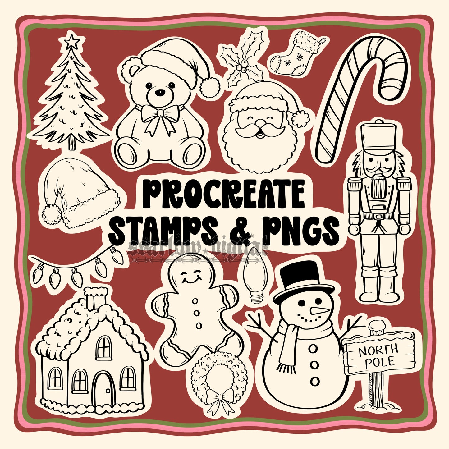 August Exclusive Drive: PROCREATE STAMPS ONLY