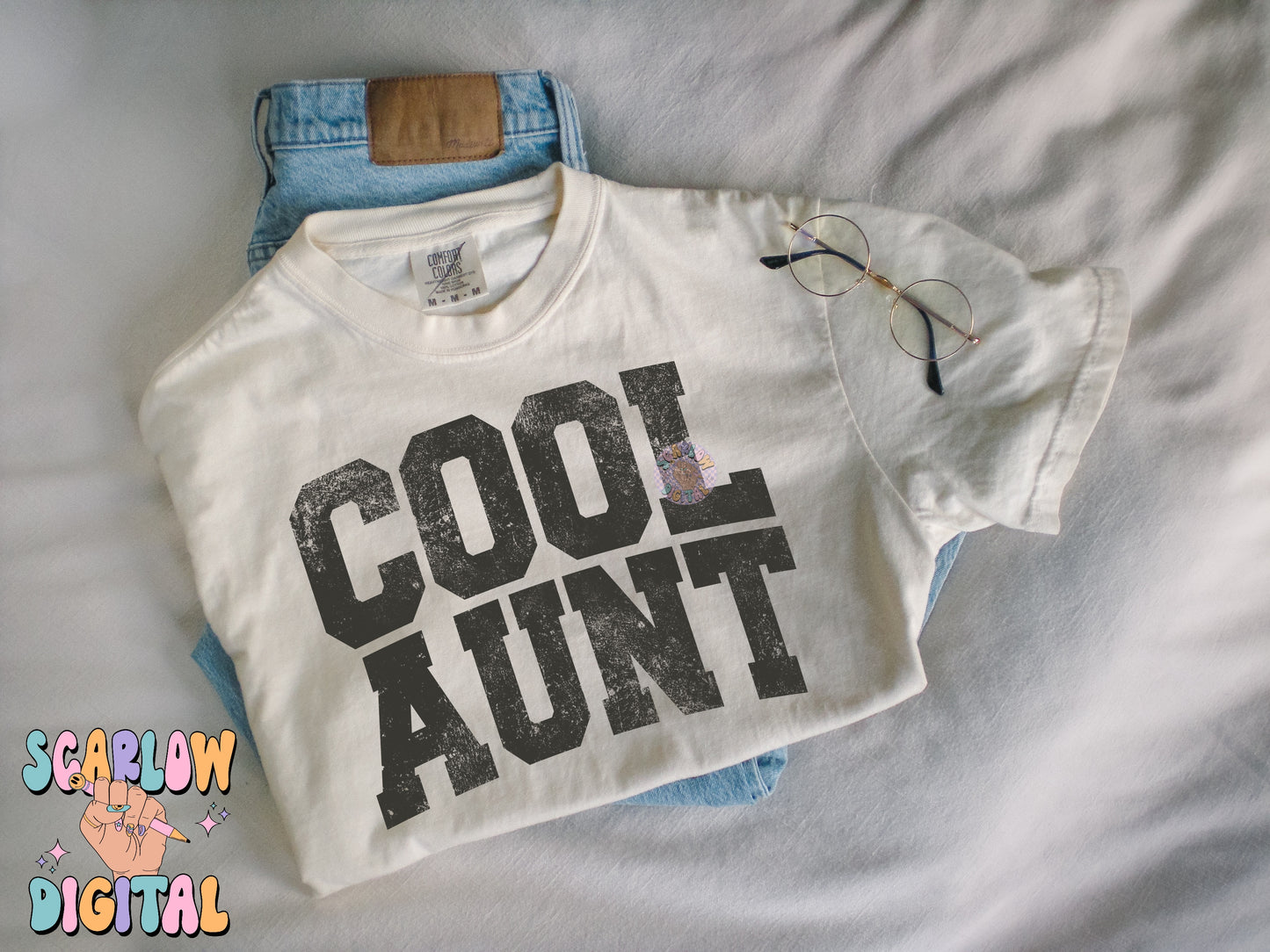 Cool Aunt PNG Digital Design