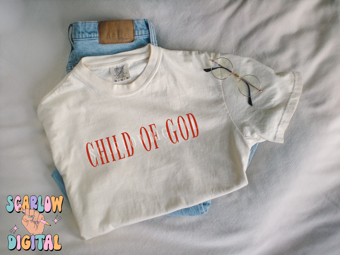 Child of God PNG Digital Design