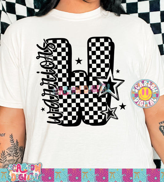 Warriors PNG Digital Design