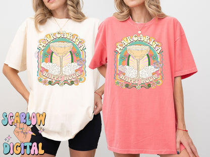 Margarita PNG Sublimation Digital Design Download, tequila png, summer png, happy hour png, colorful png, trendy png, adult tshirt designs