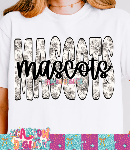 Black School Mascot Custom Design - REVIEW DESCRIPTION BEFORE PURCHASING