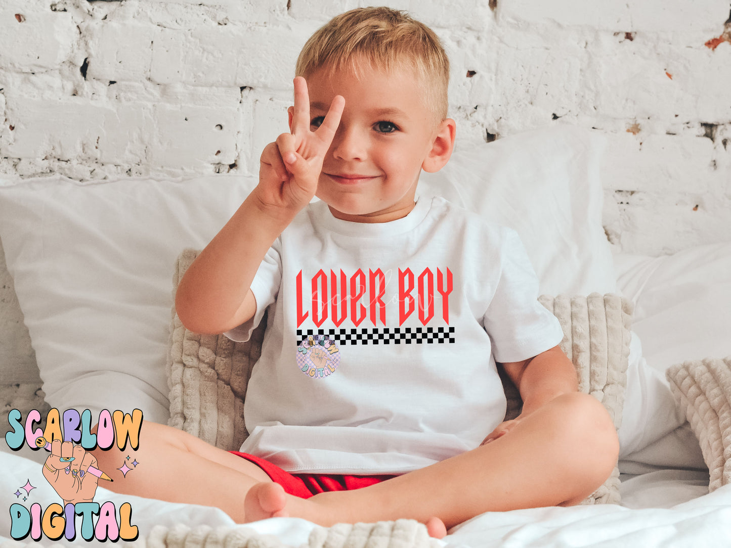 Lover Boy PNG-Valentine's Day Sublimation Digital Design Download-boy valentines png, png for boys, mens png, checker png, rocker boy png