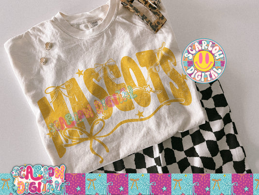 Yellow School Mascot Custom Design - REVIEW DESCRIPTION BEFORE PURCHASING