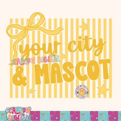 Yellow Mascot Custom Design  - REVIEW DESCRIPTION BEFORE PURCHASING