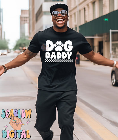 Dog Daddy SVG Cut File Sublimation Digital Design Download, dog dad svg, fur dad svg, svg for men, mens svg designs, men's tshirt designs