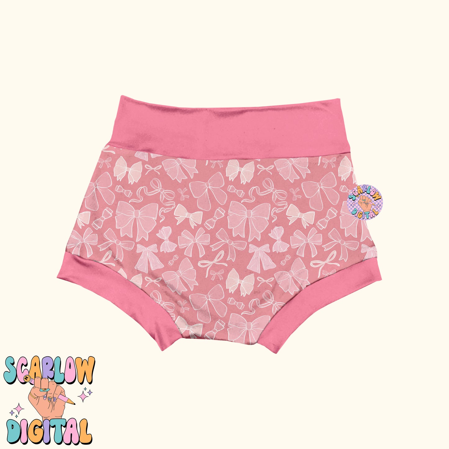 Dainty Bows Seamless Pattern-Coquette Sublimation Digital Design Download-frilly seamless file, girly seamless pattern, simple seamless