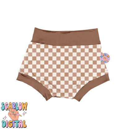 Brown Checkers Seamless Pattern Sublimation Digital Design Download-checkers digital paper, retro seamless pattern, simple seamless pattern