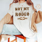 Not My First Rodeo PNG-Western Sublimation Digital Design Download-bull skull png, desert png, cowboy png, cowhide png, yeehaw png designs