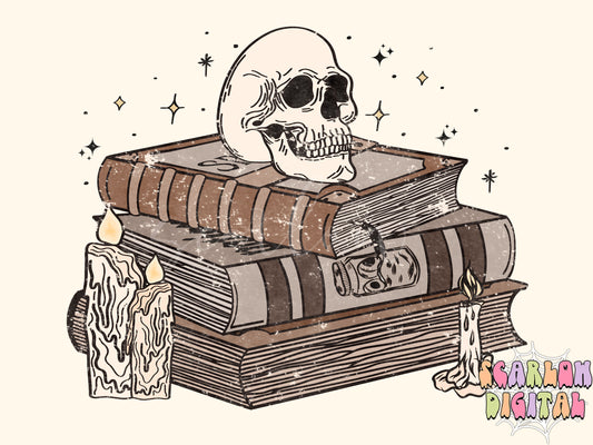 Spell Books PNG-Halloween Sublimation Digital Design Download-witchcraft png, witches png, skull png, spooky png, spells and potions png