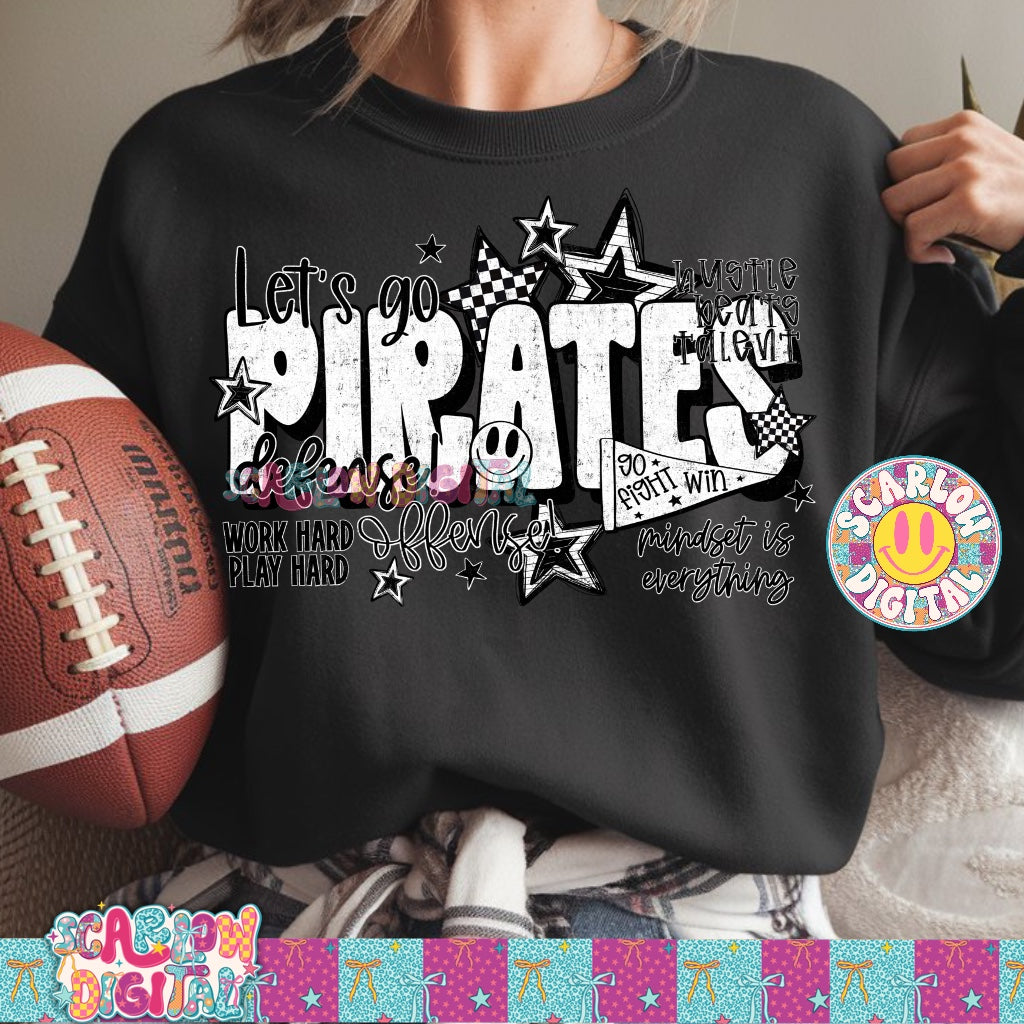 Pirates PNG Digital Design