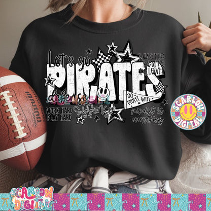 Pirates PNG Digital Design