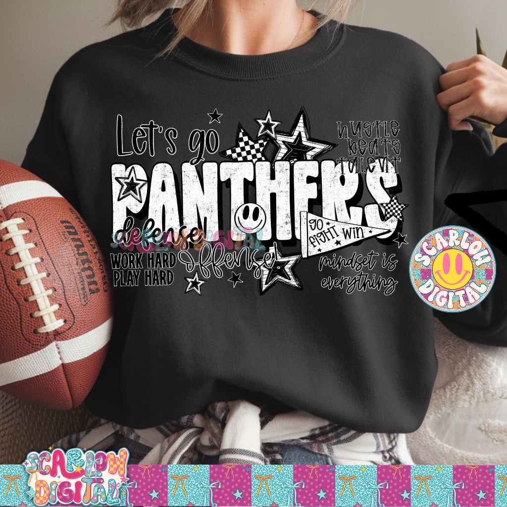 Panthers PNG Digital Design